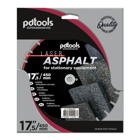 Круг алмазний вiдрiзний ASPHALT 1A1RSS/C1P 450 для бензоріза, швонарізчика