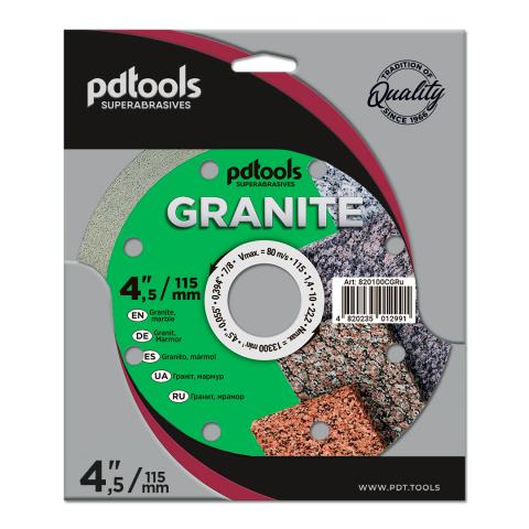 Круг алмазний вiдрiзний GRANITE 1A1R 115 для ручного інструменту