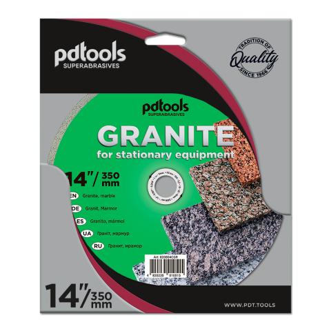 Круг алмазний вiдрiзний GRANITE 1A1R 350 для стаціонарного обладнання 