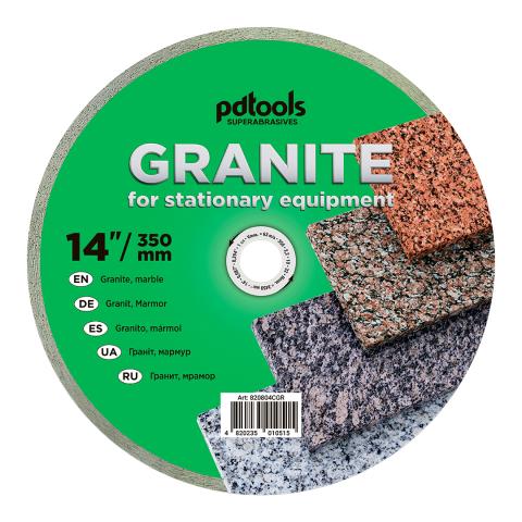 Круг алмазний вiдрiзний GRANITE 1A1R 350 для стаціонарного обладнання 