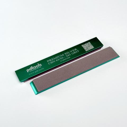 Брусок Premium Silver на бланках для заточування 285 GRIT | 63/50 µm