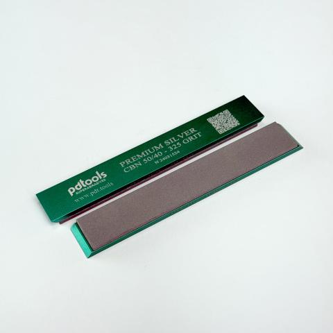 Брусок Premium Silver на бланках для заточування 300 GRIT | 60/40 µm