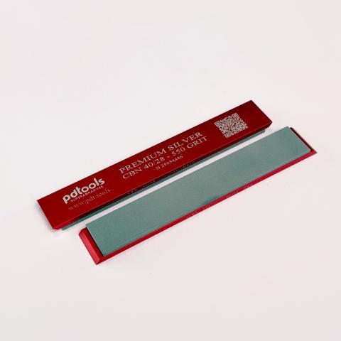 Брусок Premium Silver на бланках для заточування 550 GRIT | 40/28 µm