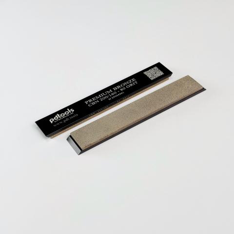 Брусок Premium Bronze на бланках для заточки 80 GRIT | 200/160 µm