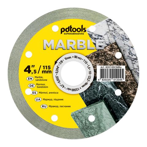 Круг алмазний вiдрiзний MARBLE 1A1R 115 для ручного інструменту