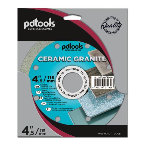 Круг алмазний вiдрiзний СERAMIC GRANITE 1A1R 115 для ручного інструменту 