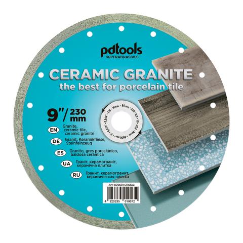 Круг алмазний вiдрiзний СERAMIC GRANITE 1A1R 230 для ручного інструменту 