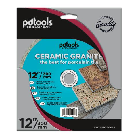 Круг алмазний вiдрiзний СERAMIC GRANITE 1A1R 300 для стаціонарного обладнання 