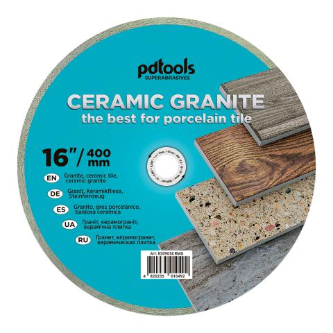 Круг алмазний вiдрiзний СERAMIC GRANITE 1A1R 400 для стаціонарного обладнання 