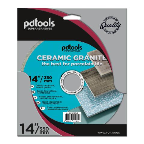 Круг алмазний вiдрiзний СERAMIC GRANITE 1A1R 350*60 для стаціонарного обладнання 