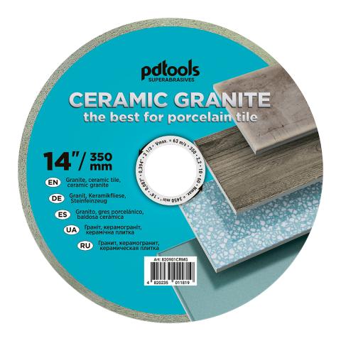Круг алмазний вiдрiзний СERAMIC GRANITE 1A1R 350*60 для стаціонарного обладнання 