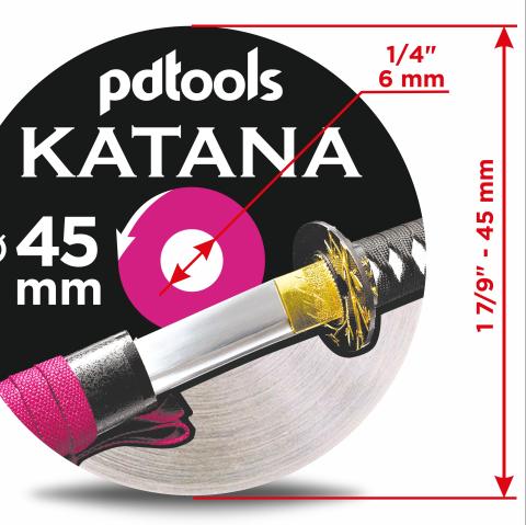 Круг алмазний вiдрiзний 1A1R KATANA для ручного інструменту 